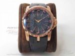 ZF Replica Roger Dubuis Excalibur Knights Of The Round Table II Rose Gold 45 MM Automatic Watch